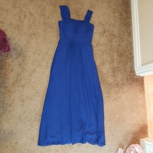 PROM Elegant Royal Blue Gown with CORSET large